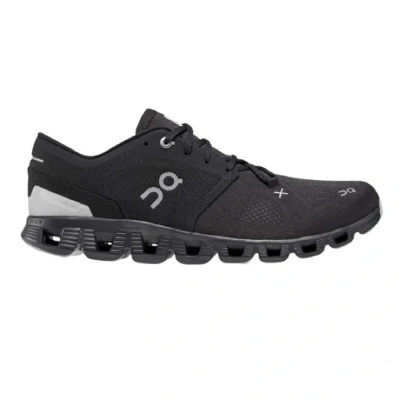 On Running Men's Cloud X 3 Shoes - Black up - Picture 6 of 7